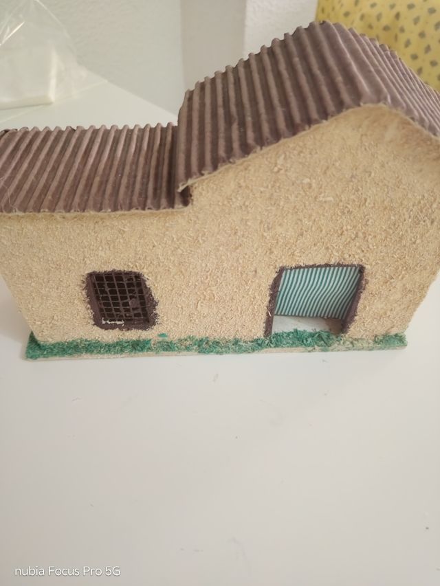 Frutta e casa per la decorazione di Betlemme