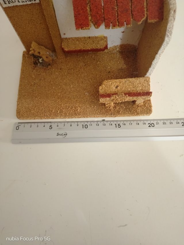 Frutta e casa per la decorazione di Betlemme