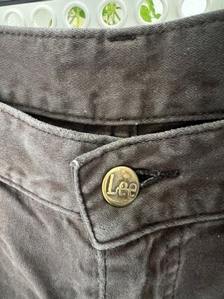 Pantalones Lee Marrones