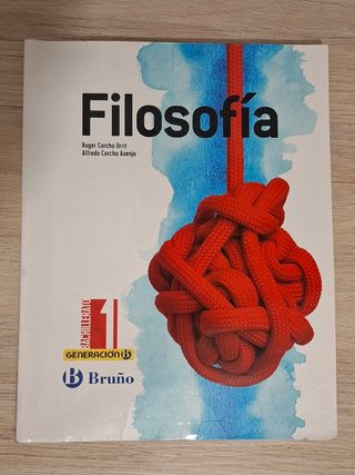 Libro Filosofía 1° Bachillerato