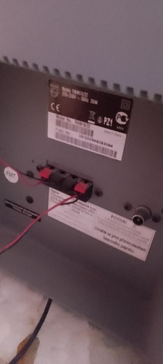 Mini cadena Philips 40W CD MP3