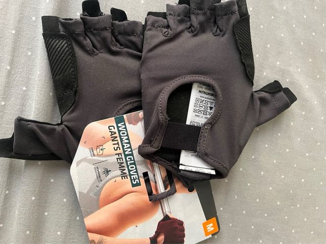 Guantes NUEVOS Gimnasio Decathlon Mujer Talla M