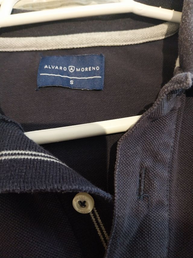 Polo chico azul talla S