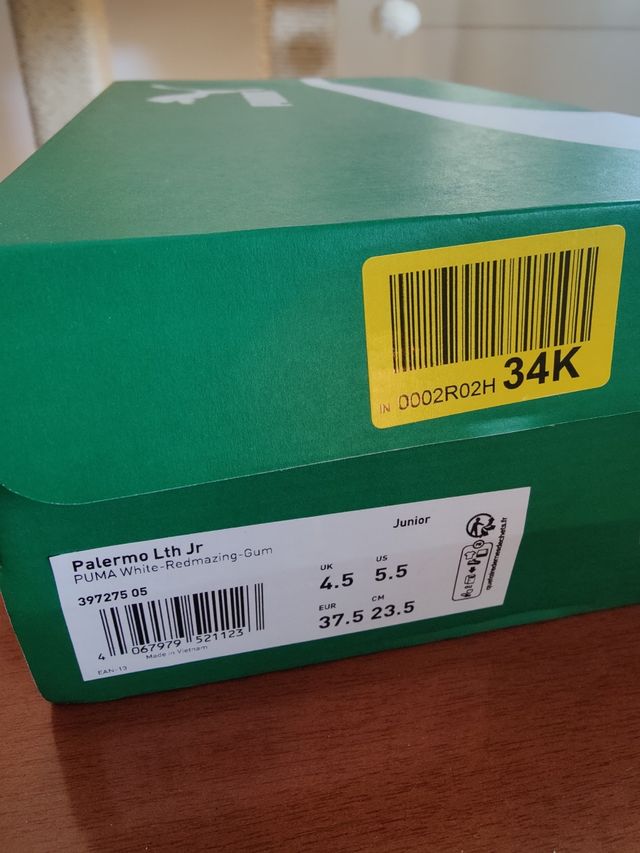 Zapatillas Puma Palermo Talla 37