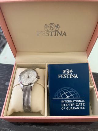 Reloj Festina Plateado