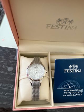 Reloj Festina Plateado