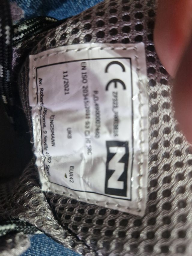 Zapatos de trabajo KINGSMANN punta de acero