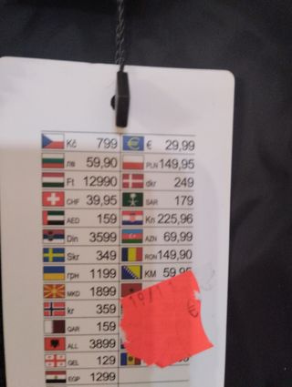 Chaleco acolchado sin estrenar