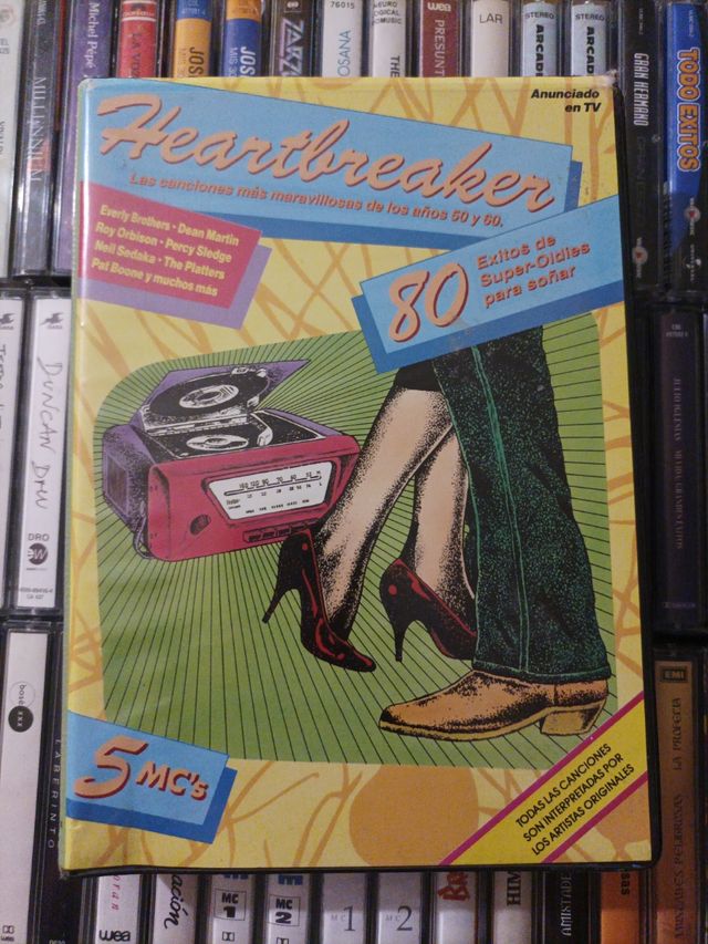 Lote 58 Cintas Cassette Originales Variados