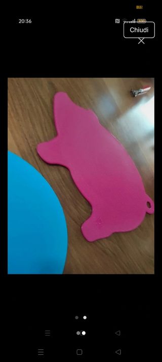 Coppia Taglieri Maiale e Pesce