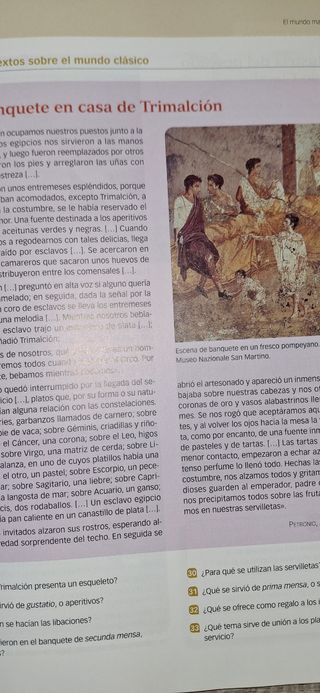 Cultura Clásica 3º ESO