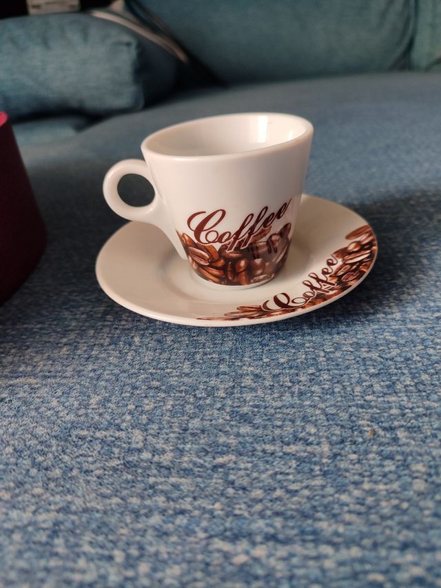 Juego de café porcelana