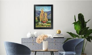 Cuadro al óleo de Otoño