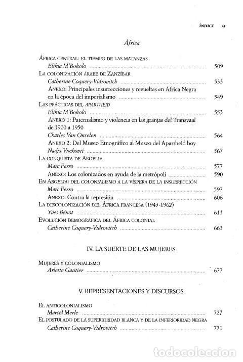 El libro negro del colonialismo. Marc Ferro