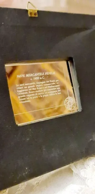 Quadretto nave fenicia 1400 a.C.