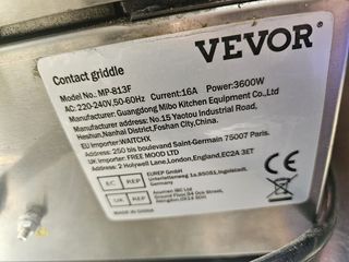 Parrilla Eléctrica VEVOR Prensa