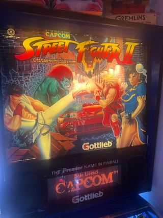 Pinball Street Fighter 2 Gottlieb