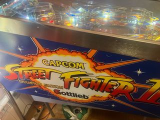 Pinball Street Fighter 2 Gottlieb