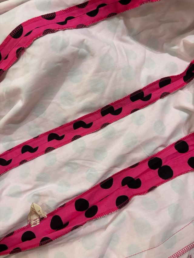 Traje/Vestido Flamenca Lunares Rosa Talla 34/36