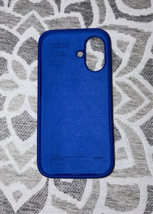 Funda iPhone 16 Azul Klein