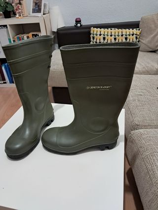 Botas de pesca Dunlop Talla 42 Verdes