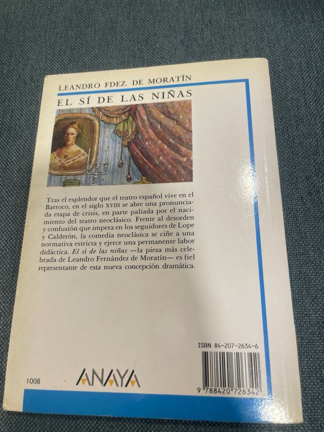 El Sí de las Niñas (Biblioteca Didactica Anaya)...