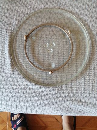 Plato giratorio para microondas