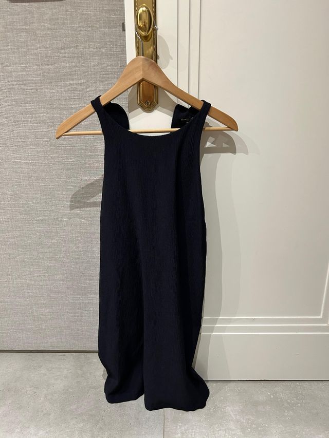 Vestido Massimo Dutti azul