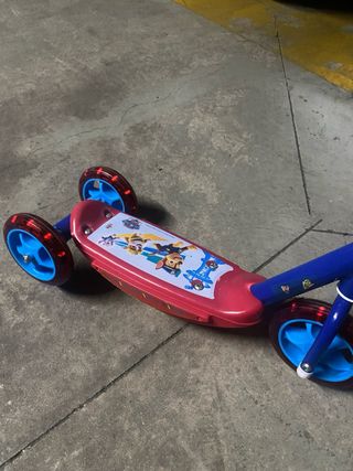 Patinete Patrulla Canina 3 Ruedas