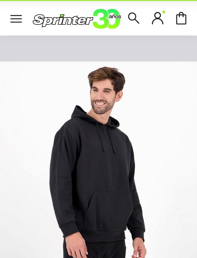 Pack 4 sudaderas hombre con capucha marca Sprinter