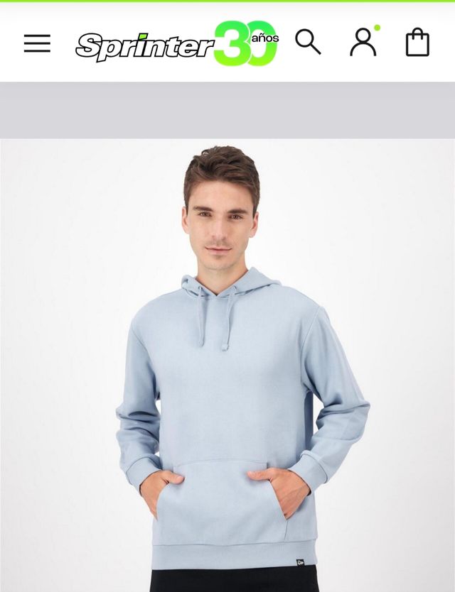 Pack 4 sudaderas hombre con capucha marca Sprinter