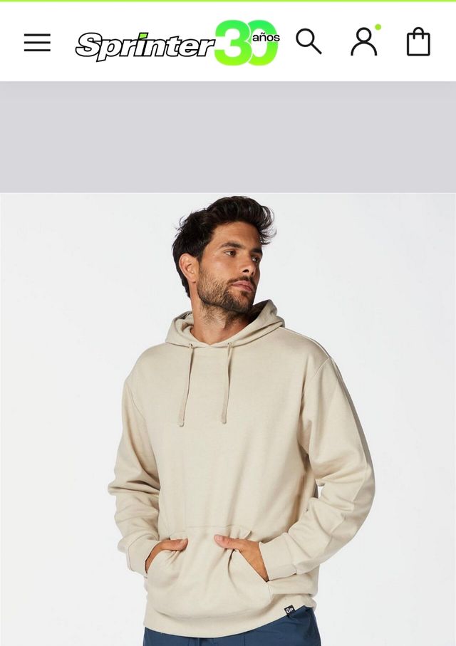 Pack 4 sudaderas hombre con capucha marca Sprinter