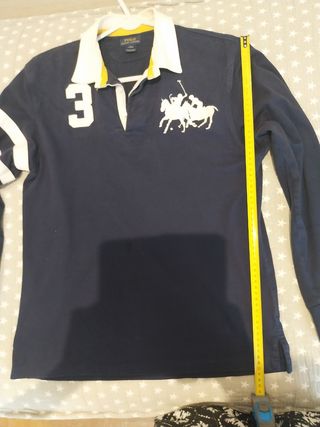 Polo Ralph Lauren chico azul talla  16 años