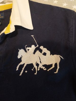 Polo Ralph Lauren chico azul talla  16 años