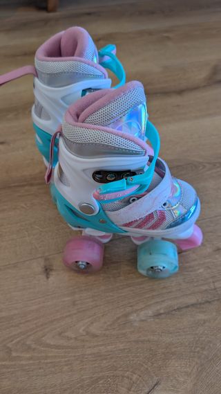 Patines Sawyer Bikes LED - Talla 23-26. Ajustables