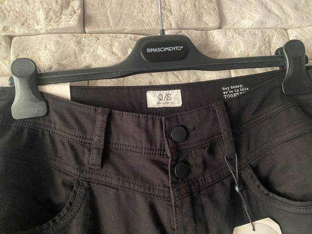 Pantaloni neri donna veste taglia 44/46