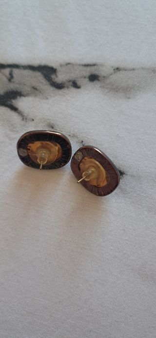 Pendientes bisutería estilo antiguo