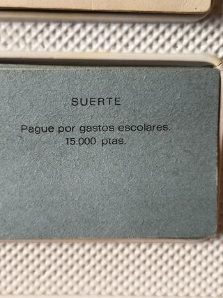 ANTIGUO MONOPOLY "NARANJA" EN PESETAS REF. 7477-M