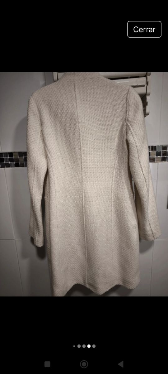 Abrigo de lana mujer