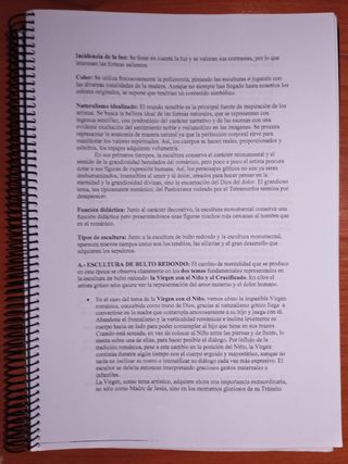 Cuaderno de Historia del Arte 2BACH, 24/25.
