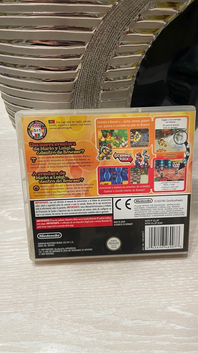 Mario&Luigi: Viaje al Centro de Bowser.Nintendo ds