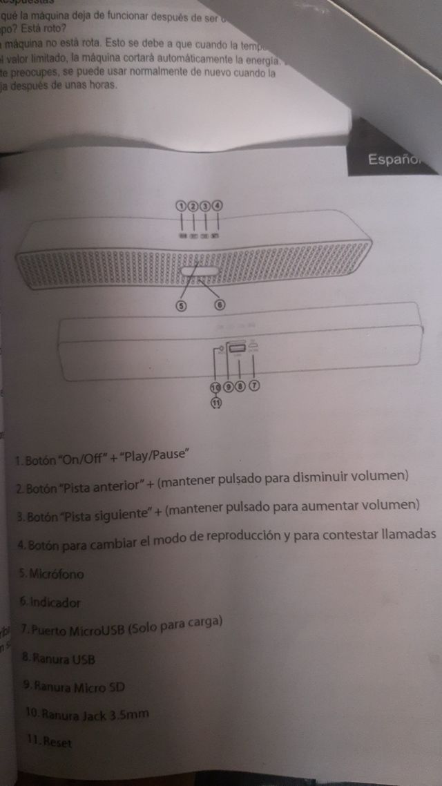 Altavoz Bluetooth Billow ZX100 Negro