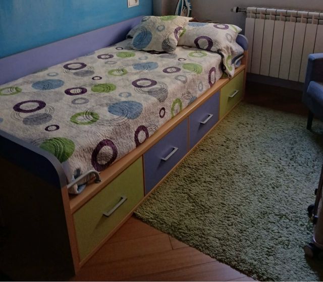 Cama nido + colchón