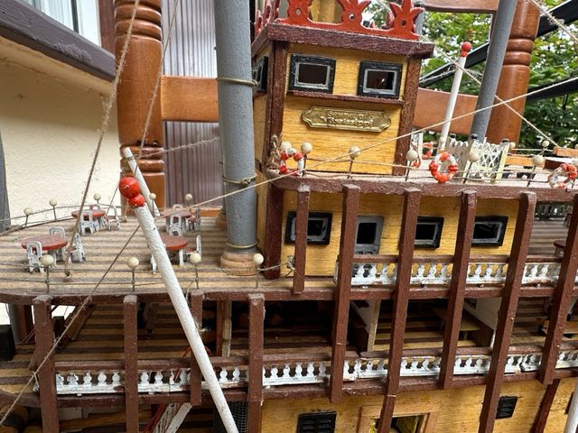 Réplica Barco de Vapor Misisipi