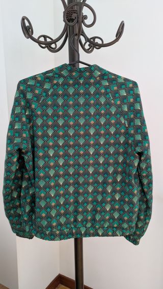 Bomber Cache Cache verde y dorado