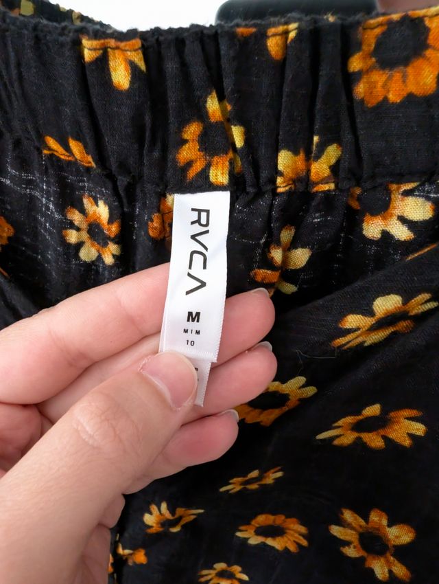 Blusa Girasoles Negra y Amarilla