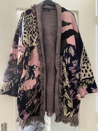 Poncho Multicolor Talla Única