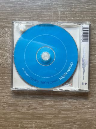 CD Single Christina Aguilera - What A Girl Wants