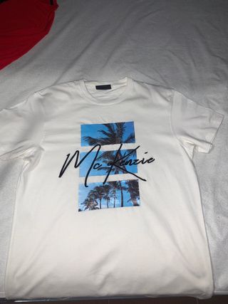 Camiseta McKenzie Blanca Palmeras