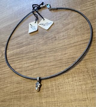 Collar Plata Perla Flor